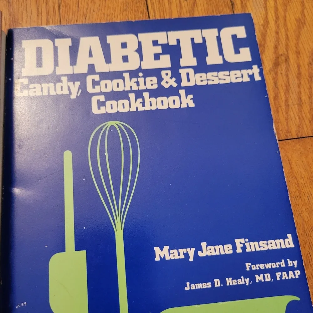 4 Diabetic Cookbook Lot Complete Step by Step Recipes‎ Candy Cookie Dessert
